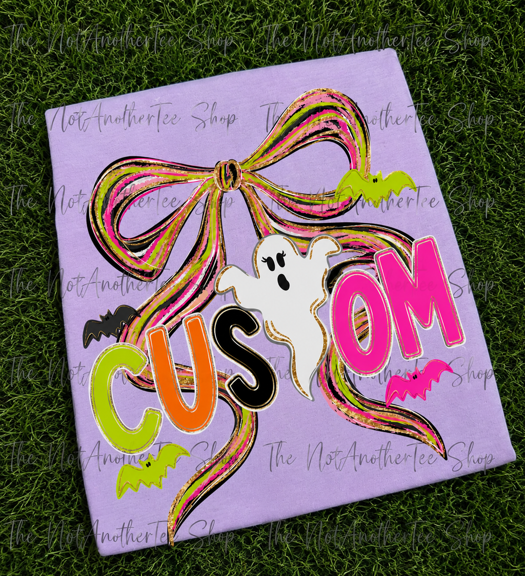 Custom Bow Halloween